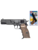 Pistole kapslovka Power Man 22 cm 8" dětská zbraň na kapsle