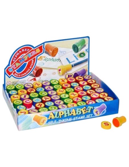 Razítko samotisknoucí 2D tiskátko Abeceda písmenka různé druhy