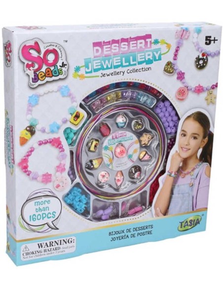 SO BEADS Korálky barevné navlékací cukrovinky výroba náramků s přívěsky