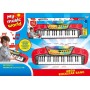 Pianko dětské elektronické 37 kláves keyboard na baterie Světlo Zvuk