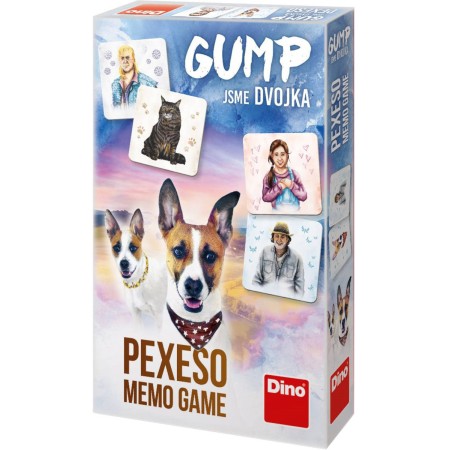 DINO Hra Pexeso Gump jsme dvojka *SPOLEČENSKÉ HRY*