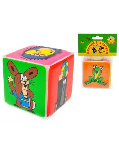 KRTEK (Krteček) Kostka soft baby pískací měkká Krtek a jeho kamarádi