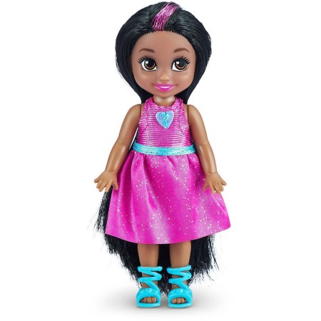 ZURU Sparkle Girlz Panenka princezna zimní růžová v kornoutu
