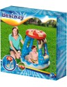 BESTWAY Baby bazén sladký domeček 91x91x89cm se stříškou 52270