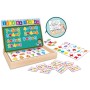 Puzzle edukační magnetické Číslice učíme se počítat v dřevěném boxu
