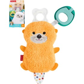 FISHER PRICE PLYŠ Baby klip na dudlík pro miminko 2 druhy *PLYŠOVÉ HRAČKY*