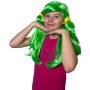 KARNEVAL paruka dětská Lollipopz Amy zelená umělé vlasy