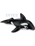 INTEX Velryba nafukovací 193x119cm dětské plavidlo s úchyty do vody 58561