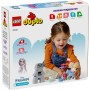 LEGO DUPLO FROZEN 2 Elsa a Bruni v začarovaném lese 10418 STAVEBNICE