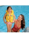 INTEX Vesta dětská s límcem nafukovací žlutá plavací do vody 58660
