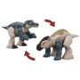 MATTEL Jurassic World dinosaurus pravěký ještěr s transformací 4 druhy plast