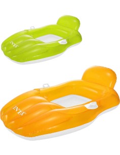 INTEX Matrace nafukovací 163x104cm sedačka do vody 2 barvy 56805