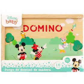 DŘEVO Hra Domino Mickey Mouse 16 dílků v krabičce *SPOLEČENSKÉ HRY*