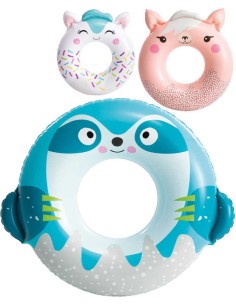 INTEX Kruh nafukovací zvířátko 90cm plavací kolo do vody 3 druhy 59266