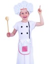 KARNEVAL Šaty kuchařka vel. M (116-128 cm) 6-8 let KOSTÝM