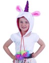KARNEVAL Čepice jednorožec s bambulkami *KARNEVALOVÝ DOPLNĚK*