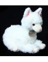 PLYŠ Lama bílá 23cm ležící Eco-Friendly exkluzivní *PLYŠOVÉ HRAČKY*