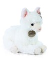 PLYŠ Lama bílá 23cm ležící Eco-Friendly exkluzivní *PLYŠOVÉ HRAČKY*