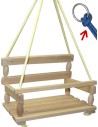DŘEVO Houpačka dřevěná přírodní UNI 1011 * DŘEVĚNÉ HRAČKY *