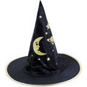 KARNEVAL Klobouk čarodějnický černý Halloween *KARNEVALOVÝ DOPLNĚK*