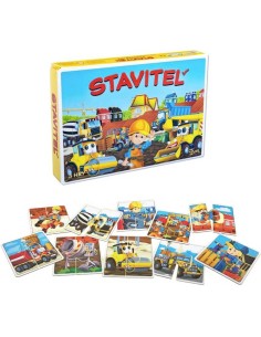 HYDRODATA Karty Stavitel soubor her 3v1 Pexeso Dueto Černý Petr *SPOLEČENSKÉ HRY*