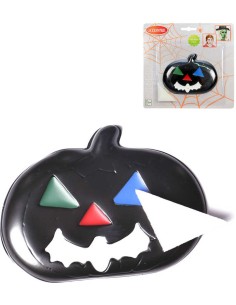 KARNEVAL Dětský make-up set s houbičkou halloween na kartě