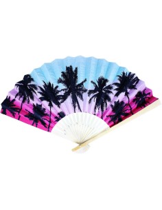 KARNEVAL Vějíř papírový HAWAII *KARNEVALOVÝ DOPLNĚK*