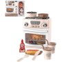 Sporák dětský 16x22cm set s nádobím a potravinami na baterie Světlo Zvuk
