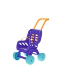 MAD Kočárek barevný BUGGY fialový 48x41x29cm pro panenku miminko