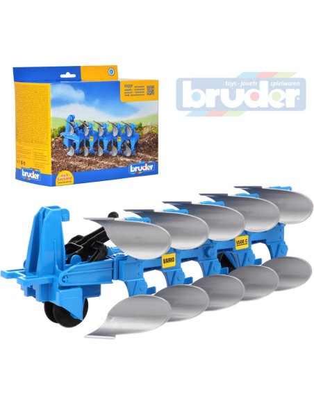 BRUDER 02331 (2331) Pluh obráběcí Variant obracecí v krabici plast