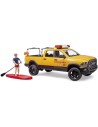 BRUDER 02506 Auto RAM 2500 Power Wagon pobřežní stráž na baterie Světlo Zvuk