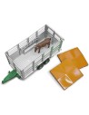 BRUDER 02227 (2227) Auto přepravník na zvířata set s figurkou kráva model 1:16 plast