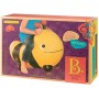 B-TOYS Baby hopsadlo nafukovací čmelák Bizzi skákadlo set s pumpičkou