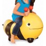 B-TOYS Baby hopsadlo nafukovací čmelák Bizzi skákadlo set s pumpičkou