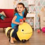 B-TOYS Baby hopsadlo nafukovací čmelák Bizzi skákadlo set s pumpičkou