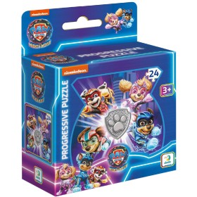 DODO PUZZLE Tlapková patrola ve velkofilmu 22x22cm skládačka 24 dílků
