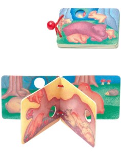 MERTENS DŘEVO Knížka medvědí příběh *DŘEVĚNÉ HRAČKY*