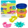 HASBRO PLAY-DOH Modelína set 2 kelímky + 3 vykrajovátka 4 druhy