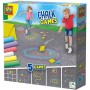 SES CREATIVE Hra s barevnými křídami na ven 5v1 *SPOLEČENSKÉ HRY*