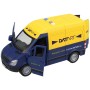 Auto dodávka 22cm Datart na setrvačník na baterie 1:16 Světlo Zvuk CZ kov
