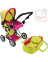 BINO Kočárek Paula s nosítkem pro panenky