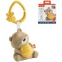 FISHER PRICE Baby medvídek zklidňující na baterie Světlo Zvuk pro miminko
