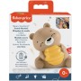 FISHER PRICE Baby medvídek zklidňující na baterie Světlo Zvuk pro miminko