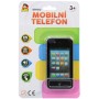 Telefon dětský 11cm chytrý mobil smartphone na baterie 4 barvy AJ Zvuk