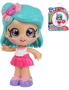 KINDI KIDS Minis Panenka mini Cindy Pops 9cm kývá hlavou velké oči
