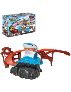 Teamsterz herní set akční dráha žralok s autíčkem mění barvu ve vodě kov