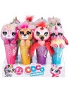 EP Line PLYŠ Zvířátko plyšák Coco s překvapením 6 druhů fantasy v kornoutu