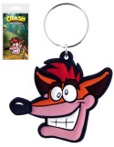 Klíčenka Crash Bandicoot Extra Life 6cm přívěsek na klíče gumový