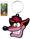 Klíčenka Crash Bandicoot Extra Life 6cm přívěsek na klíče gumový