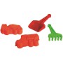 DINO Tatra T148 klasické nákladní auto 30cm modrá valník + pískový set 5ks